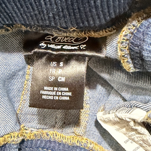 Heidi klum Small Maternity denim skinny leg jeans 24x29 in Blue - Picture 6 of 7